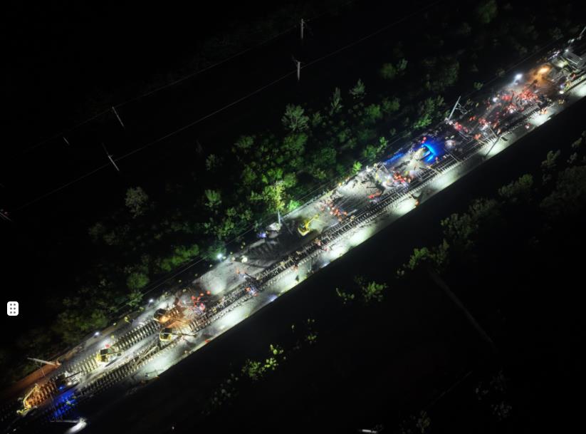 淮宿蚌城际铁路改建淮萧联络线顺利开通(图2)