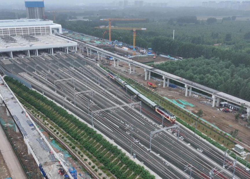 怀兴城际铁路廊兴段进入联调联试阶段(图2)