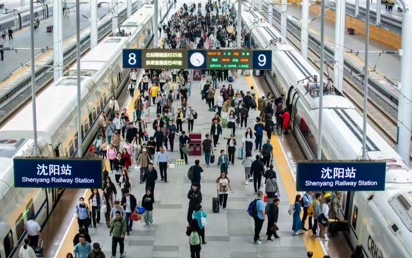 必赢Bwin国际：铁路春运圆满收官沈阳各火车站发送旅客513万人次(图2)