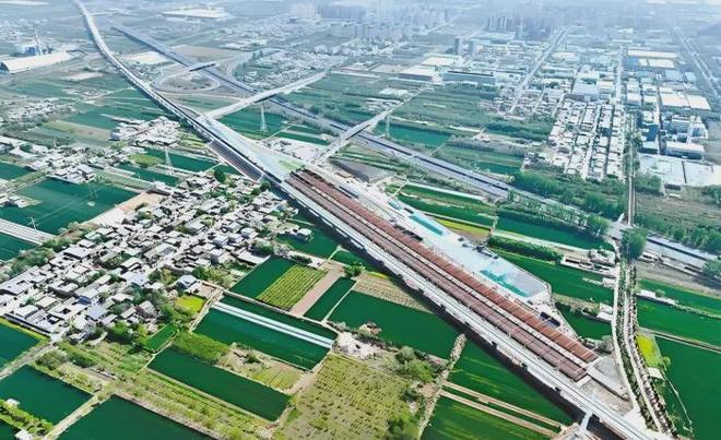 西安铁路枢纽迎新发展双核推动“米”字高铁加速成型。(图9)